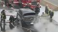 Boston traffic jammed through city after electric car fire shuts down Mass Pike westbound
