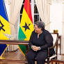 The King of the Ashanti Kingdom in Ghana visits Barbados
