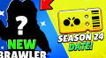 Rexflen – Brawl Stars: New Brawler Release Date and Brawl Pass Season 24