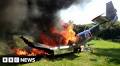 Light aircraft crashes at Isle of Wight Airport