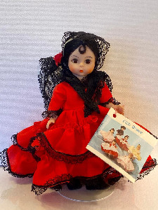 SPAIN GIRL With ORIGINAL Box/tag/stand Madame Alexander Doll ...