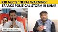 Watch: Chirag Paswan slams RJD leader’s “Nepal-like” warning