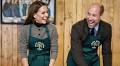 Kate and William get a taste of country life at Northern Ireland Cider Farm