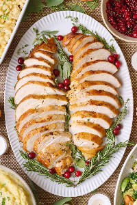 Air Fryer Turkey Breast Recipe (Bone-In and Boneless)