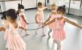 Ballerinas at Marat Daukayev dance for joy and in person