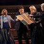 Ginny Potter (Angela Reed), Harry Potter (John Skelley), Professor McGonagall (Shannon Cochran), and Draco Malfoy (Lucas Hall) Photo (December 1, 2019)