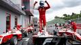 16-year-old Ukrainian Oleksandr Bondarev has won a historic victory in Formula 4