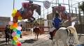 Tent pegging contest held in Sanaa, Yemen