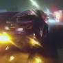 Video shows Columbus police cruiser hitting stopped car, divider on I-270 due to heavy rain