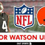 Browns Receive Major Deshaun Watson Update