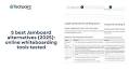 5 best Jamboard alternatives (2025): online whiteboarding tools tested