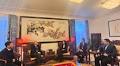 Chinese Ambassador to Norway Hou Yue Meets with CEO of Norwegian High North Development Group Mr. Pål Lund-Roland_Ministry of Foreign Affairs of the People's Republic of China
