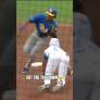 Watch: Just got him on the foot ‍ #pittpanthers #accbaseball #collegebaseball