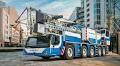 Liebherr MK120-5.1E electric mobile crane rolls into Bern