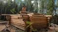 Weekend Warm-Up: I Spent Three Years Alone Building a Log Cabin