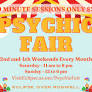 Local Event: Psychic Fair - 20 minute sessions for $20 !! -- Sunday 12 pm to 6 pm