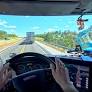 SimRacing: Truck driver keeps driving virtually while stuck in traffic