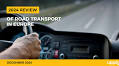 2024 review of road transport in Europe