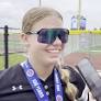 Skyline Players Mak Shockley, Timber Pinon, Kinsley Volco & Breanna Johnson after State Title win