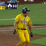 Former MLB All-Star tore his hamstring during a Savannah Bananas game