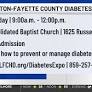 Miranda Brooks and Pat Ryan - Lexington-Fayette County Diabetes Expo