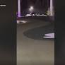 Video shows a man driving a car on Charlotte’s University City Topgolf range