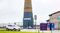 Towering bonfire bears banner to raise money for sick girl