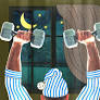 The Best Time to Exercise Before Bed