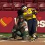 Erin Hoehn smashes home run vs. Binghamton