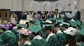 Together the Dartmouth High School seniors graduated
