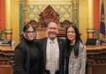 Joined by daughters, Rep. Harris begins new term as state representative