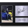 Paul Pogba Signed A4 Print - Framed Gift Photo With Printed Autograph For Football Fans