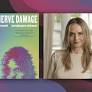 Nerve Damage author Annakeara Stinson’s bed is surrounded by books