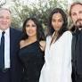 Zoe Saldaña and Salma Hayek Step Out with Their Husbands for Double Date Night in Venice
