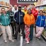 Contestants Claudette Zepeda, David Viana, Kevin Lee, Tobias Dorzon, Viet Pham, Aarthi Sampath, Gabe Bertaccini, and Einat Admony, as seen on Guy's Grocery Games | Pressroom