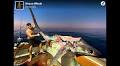 Large shark hooked off Australia gets devoured by bigger shark as its being reeled in