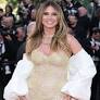 Heidi Klum’s See-Through Monique Lhuillier Corset & Skirt Are Lacy Goodness