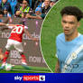 Man City v Arsenal: Nico O'Reilly's audacious touchline skill leaves Gary Neville in awe