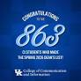 863 College of Communication and Information students named to Spring 2026 Dean's List