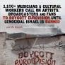 1,100 artists call for boycott of Eurovision over Israel’s Gaza genocide