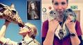 Model turned veterinarian shares photos of exotic patients