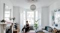 The characterful East London townhouse of Melissa Hemsley and her art curator boyfriend