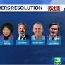 How did Northern California congressional representatives vote on the Iran war powers resolution?