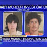 Parents accused of killing their 3-month-old baby make first court appearance today in Tehama County