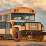 Guy Turns 65-Passenger School Bus Into the Perfect Traveling Hunting Cabin