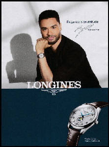 Longines Jean Rene Page Rege-Jean Page 1-page Clipping 2022 ...