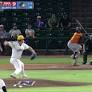 Clark Elliott doubles (7) on a fly ball to right fielder Rudy Martin Jr. Leo De Vries scores.