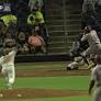 Arturo Disla triples (1) on a line drive to right fielder Clark Elliott. John Taylor scores. Keith Jones II scores.