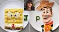 Jacob's Food Diaries Laleh Mohmedi creates incredible food art of cartoon characters