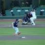Nick Madrigal singles on a line drive to left fielder Brennen Davis. Bryce Teodosio scores.